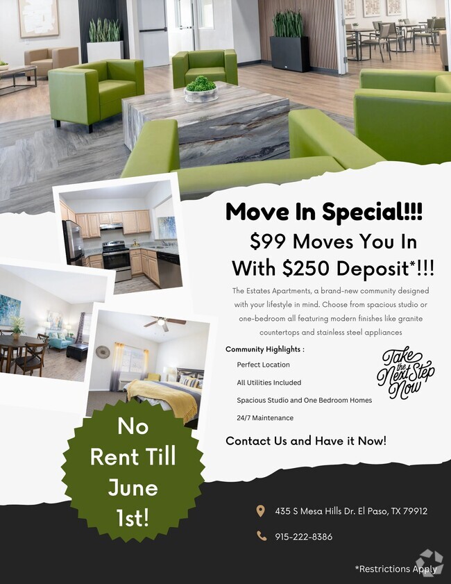 Move In Special! - The Estates