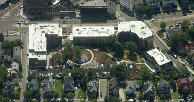 Aerial Photo - Uphams Corner