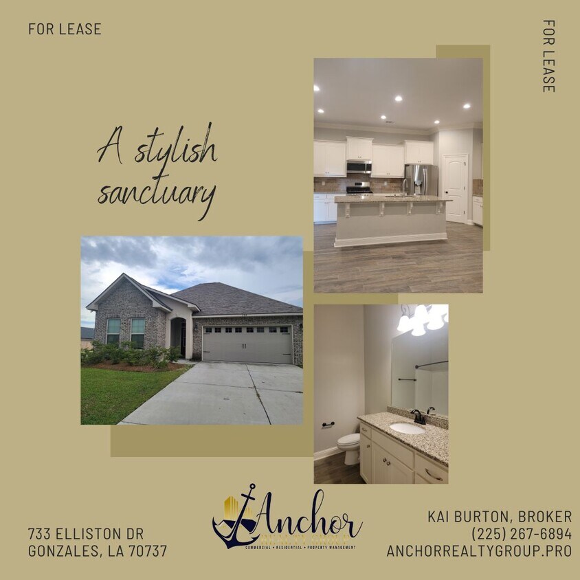 733 Elliston Dr, Gonzales, LA 70737 House for Rent in Gonzales, LA