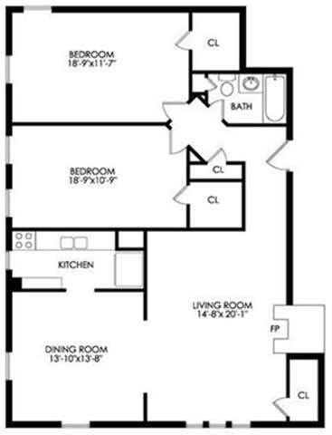 Hampton House – 2 Bedroom