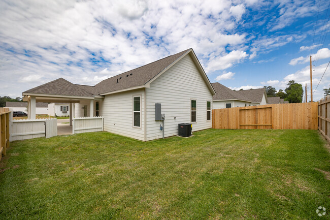 Patio trasero - The Cottages at Buckshot Landing