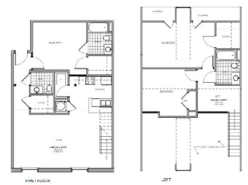 3HAB/2.5BA - Georgian Court Apartments