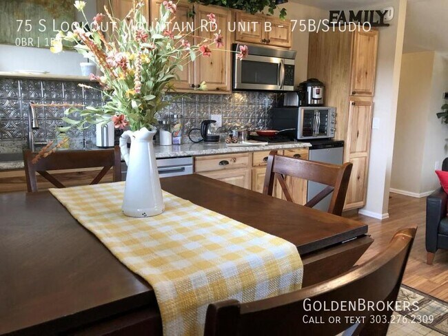 Foto del edificio - 75 S. Lookout Mtn. Road, 75B/Studio