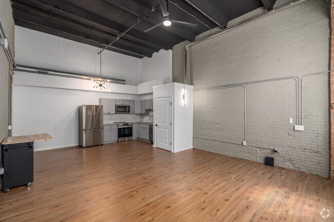 1BR, 1BA - 810SF - Living Room - Monocacy Apartments