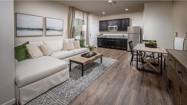 Separate In Law Suite Living Room and Kitchenette - 12833 Scholarly Way