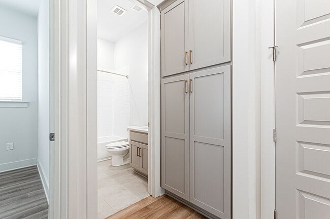 The-One-Clemson-Off-Campus-Living-Near-Clemson-University-Bathroom-and-Storage - The One Clemson