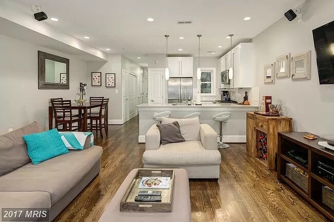 Living Room, Dining Room, Kitchen - 2431 Ontario Rd NW