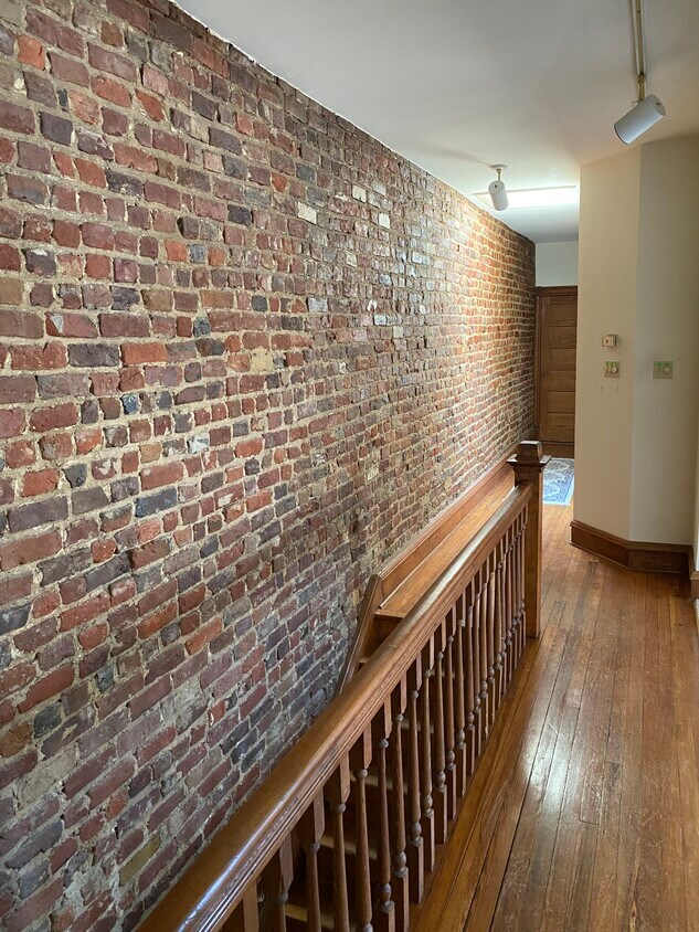Exposed Brick Entryway - 16 N Rowland St
