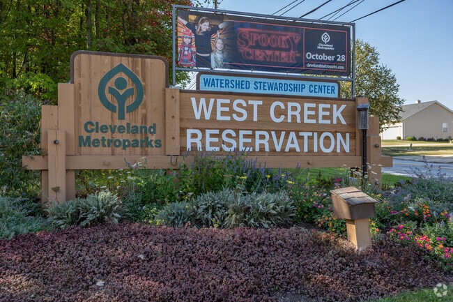 West Creek Reservation is one of the parks surrounding the Seven Hills neighborhood.
