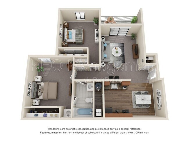 Interior Photo - Windsor Place Apartment