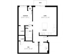 One Bedroom with Den 6A