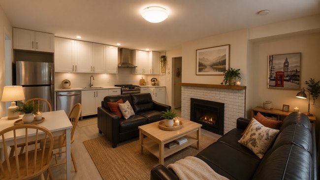 Combo- living, dining and kitchen - 4110 San Mateo Pl