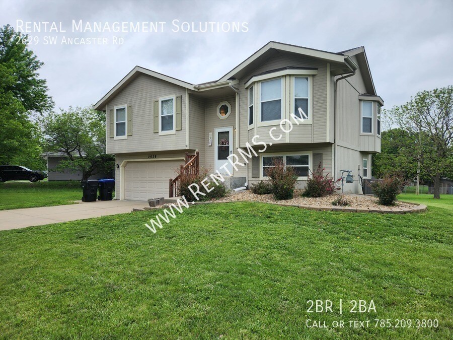 2629 SW Ancaster Rd, Topeka, KS 66614 House Rental in Topeka, KS