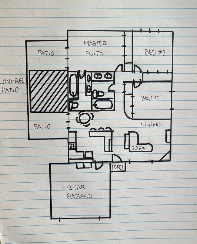 Foto del edificio - Fully Furnished 3 Bedroom Home w/ Covered ...