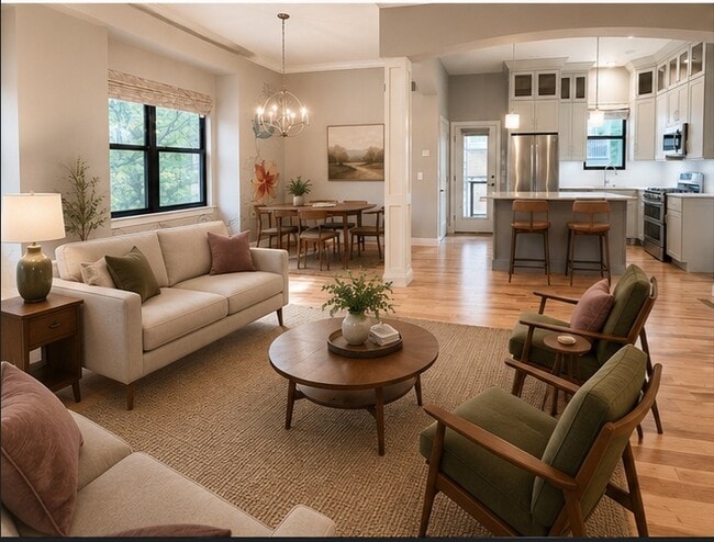 Virtual funiture added - 4300 McPherson Ave
