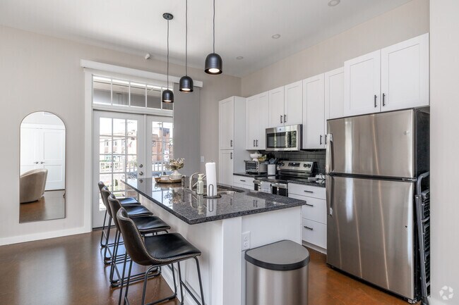 1HAB, 1BA - 756 ft² - Cocina - The Edge @ Camillus Mills