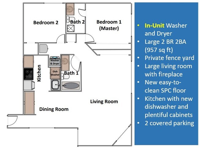 Floorplan - 1312 El Camino Real