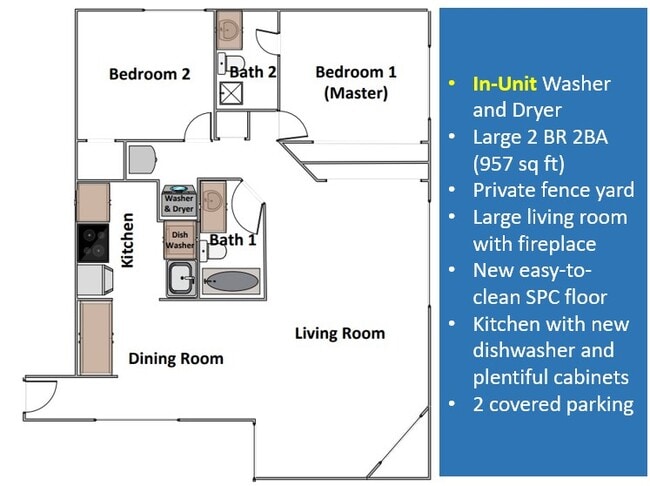 Floorplan - 1312 El Camino Real