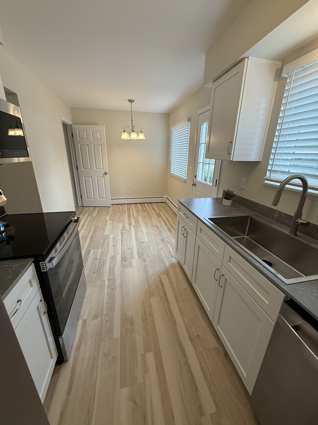 Completely renovated kitchen with brand new stainless steel appliances. - 1133 Tienken Ct