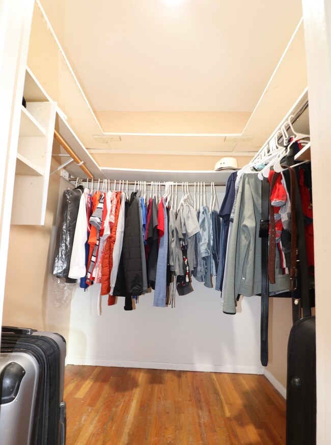 Walk in closet - 8227 Santa Fe Dr