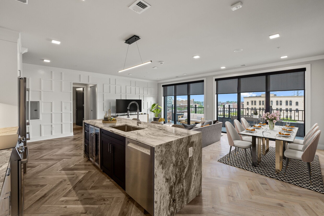 Floor to Ceiling Windows - The Hazelton