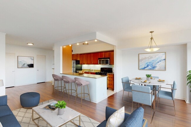 Dining/Living room - Dorchester Apartments