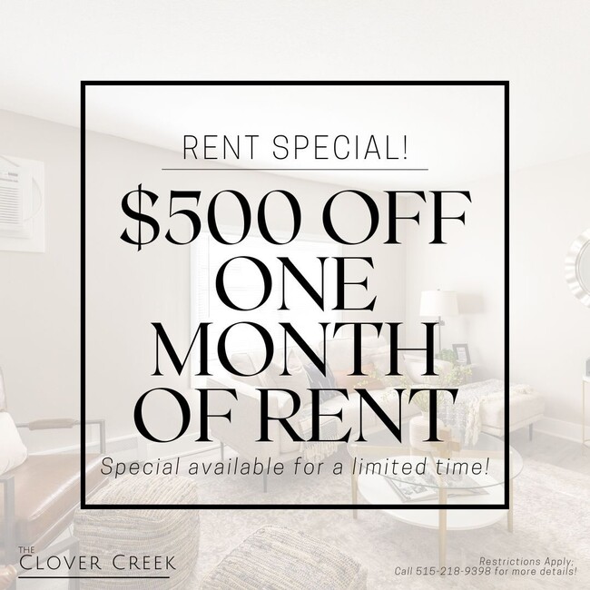 Interior Photo - Clover Creek