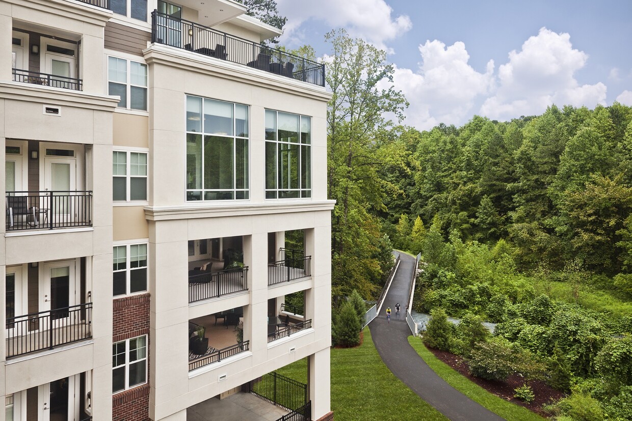 Located directly on the Greenway - Marshall Park Apartments + Townhomes