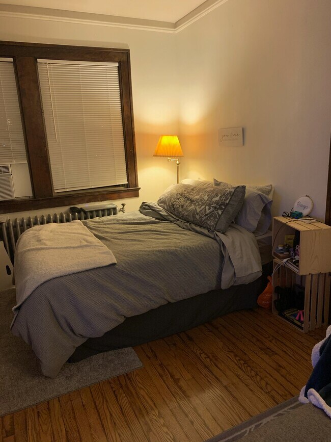 Bedroom area furnished - 19035 Old Detroit Rd