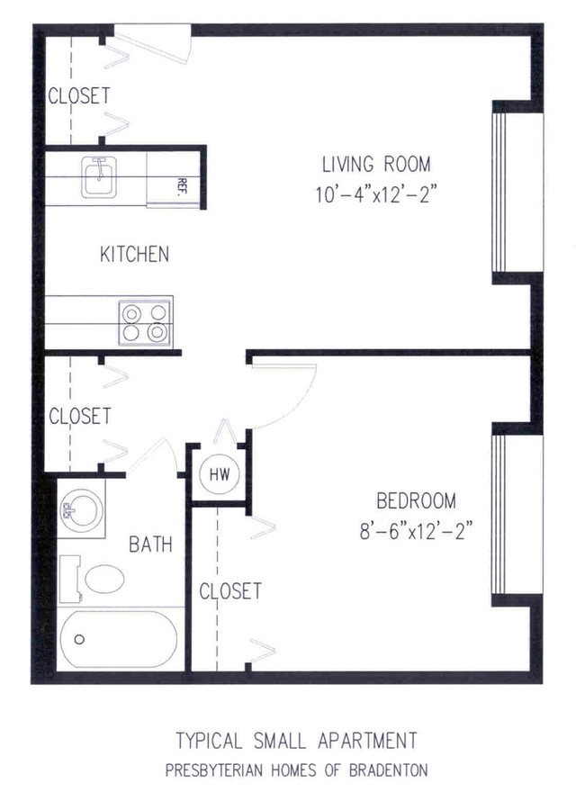 1BR/1BA - Presbyterian Villas of Bradenton