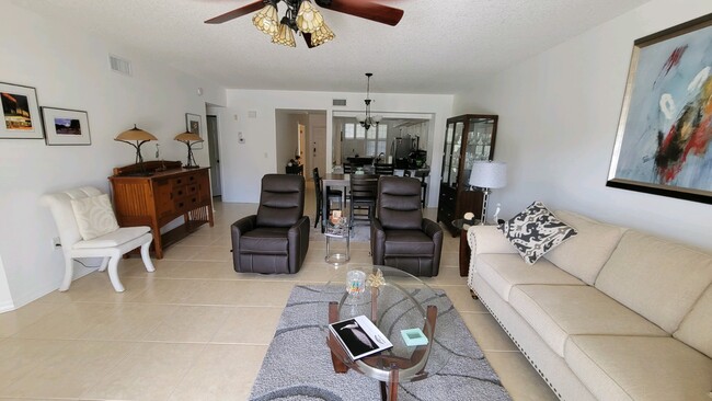 Living Room - 1200 Country Club Dr