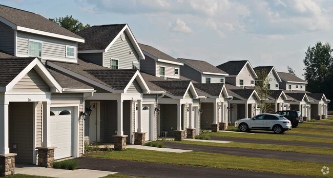 Private Attached Garages with each and every apartment - Deerfield Place