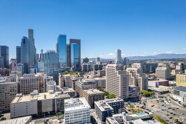 Vista aérea del centro de la ciudad - 4th & Main