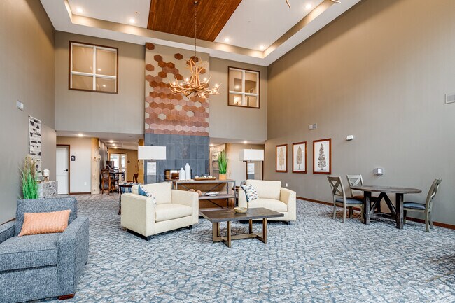 Sala de recepción - The Overlook at Crystal Lake