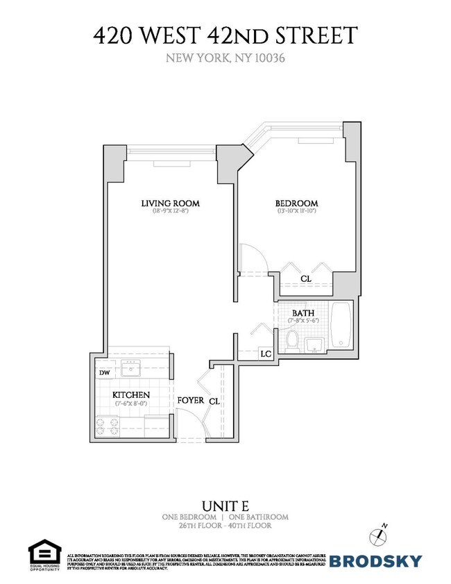 West Nd Street Apartments Floor Plan West Nd Street Apartments Floor Plan