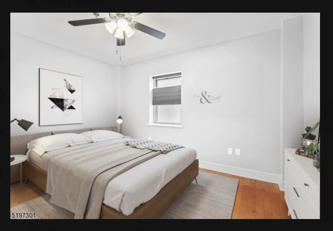 Bedroom staged - 70 S Munn Ave
