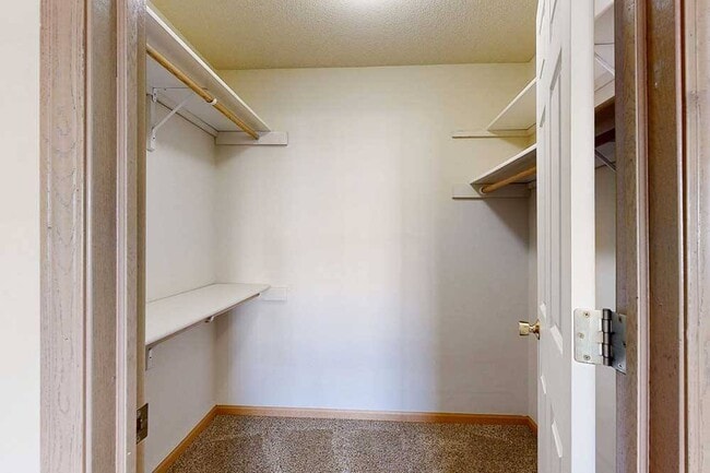 There's no shortage of clothing storage in our large closets! - Northbrook Apartments