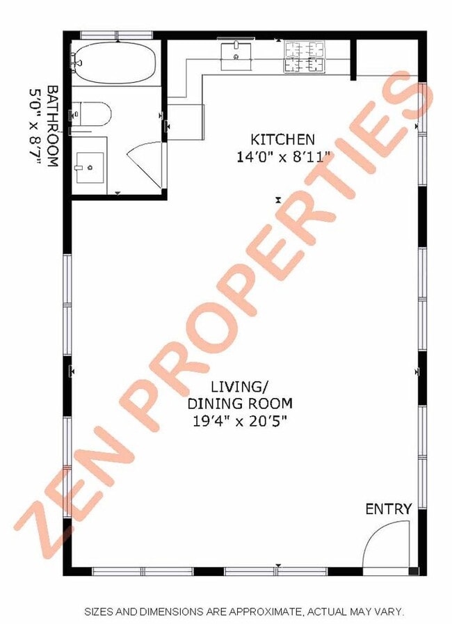Building Photo - Large Studio Unit for rent in Manoa