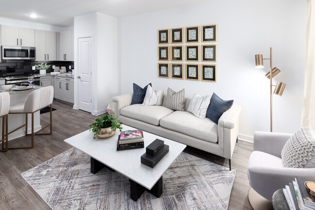 Model Living Room - Bellamy Executive Park