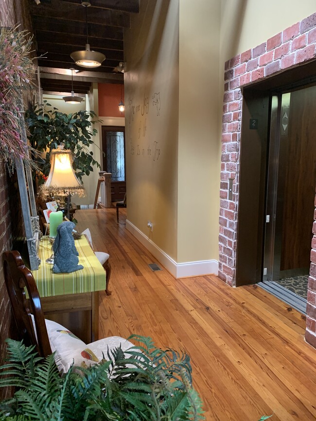 2nd floor elevator lobby - 216 3rd St SE