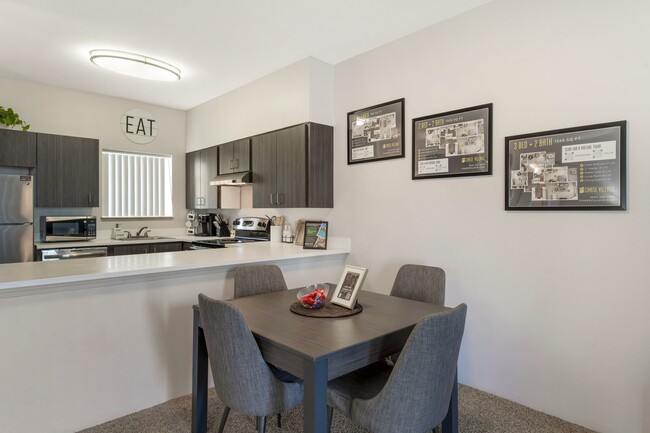 Dining Area in Two-Bedroom Home - Chase Village