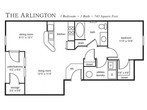 The Arlington - One Bedroom, One Bath (A2)