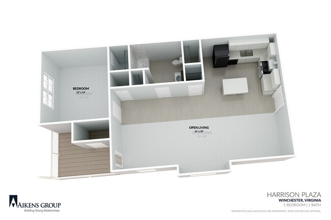1 BEDROOM 1 BATH - OLD: HP RESIDENTIAL