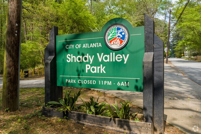 Shady Valley Park sits along Shady Valley Drive in the Pine Hills neighborhood.
