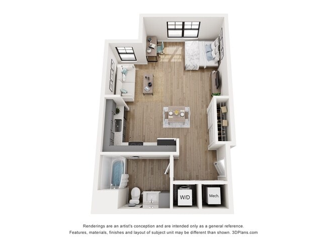 Floorplan - Junction at Fayetteville