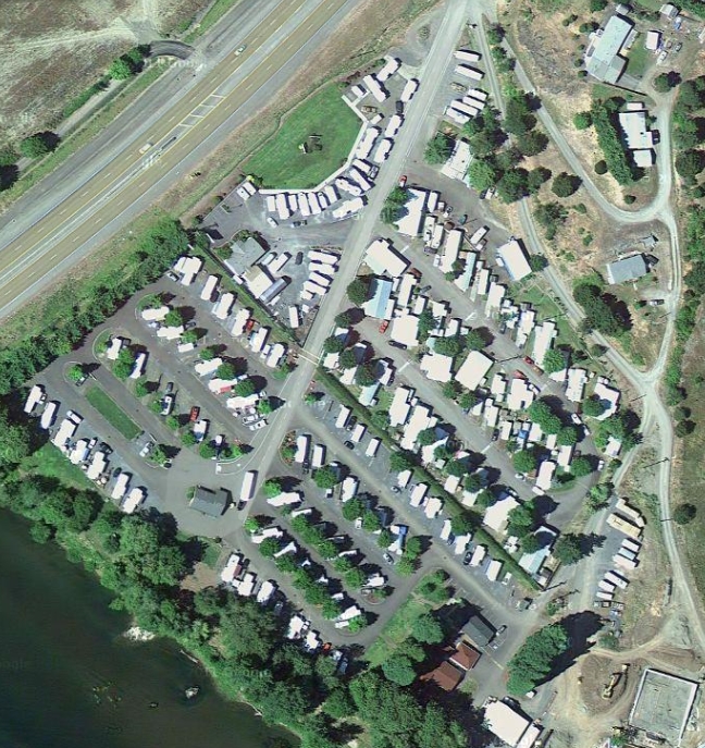 Aerial Photo - Rising River RV Park