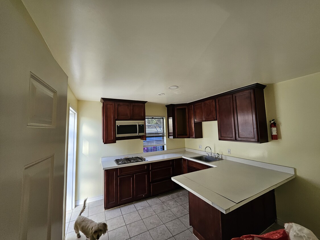 Gas burner stove, microwave, extra cabin space, and breakfast bar - 1030 Aldgate Ave