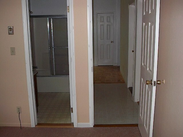 From Master bedrm bath rm on left, hallway right. - 2186 Greenville Tpke