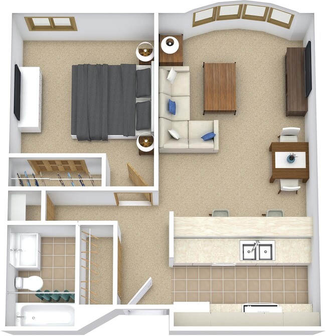 Interior Photo - Highland on the Park