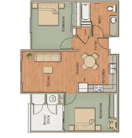 2BR/1BA - Vintage at Laguna II